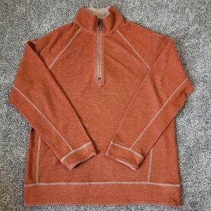 Tommy Bahama Jeans Burnt Orange Sweater Size Medium